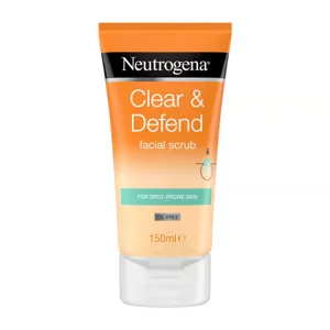 Neutrogena Clear & Defend Oil Free Facial Scrub